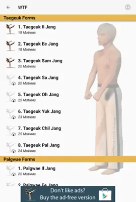 Taekwondo Forms (Sponsored) android App screenshot 14